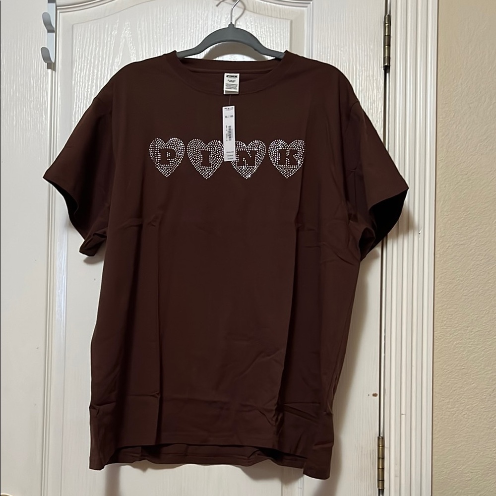 PINK vs bling tee